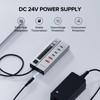 Hub USB C alimentado con alimentación, Hub USB PULWTOP compatible