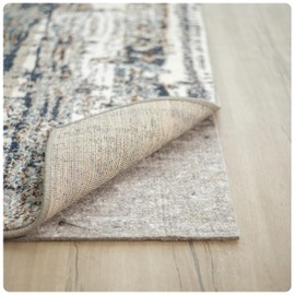 Mohawk Home 7' x 10' 3/8 Rug Pad 100% Felt Protective Cushion, Premium Comfort Underfoot – Safe for All Floors