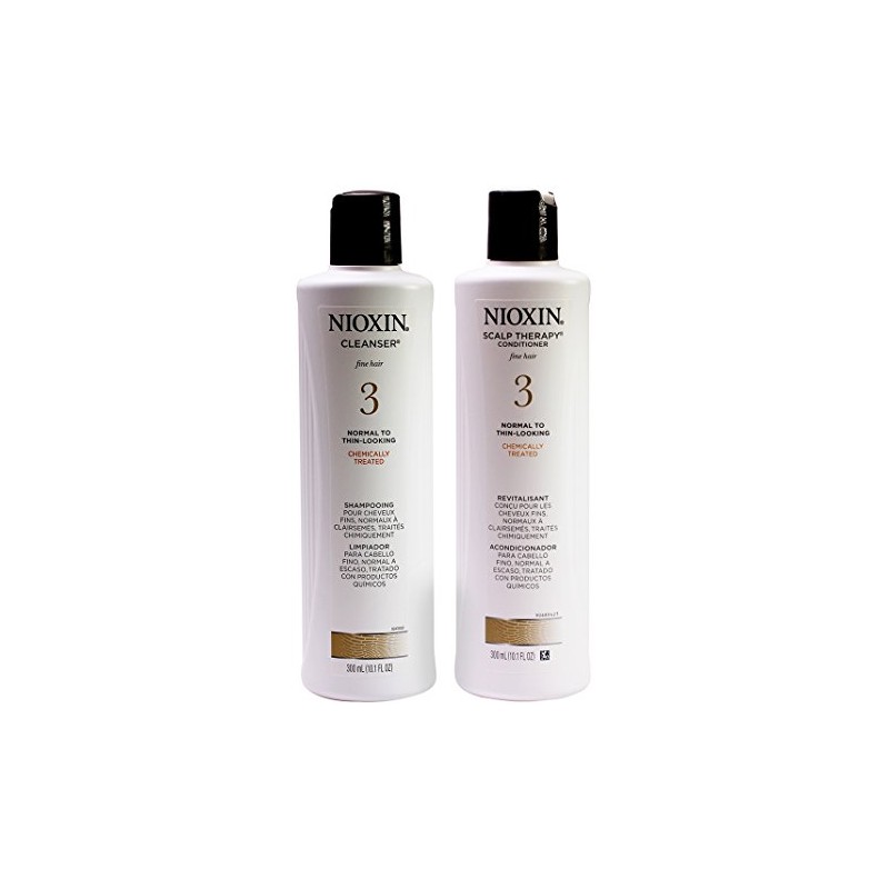 NIOXIN System 3 Holiday Duo Cleanser-Shampoo / Treatment-Conditioner 10.1 oz