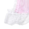 Satini Sissy Frilly Lace Fitted Sheer Bralette (Baby Pink -