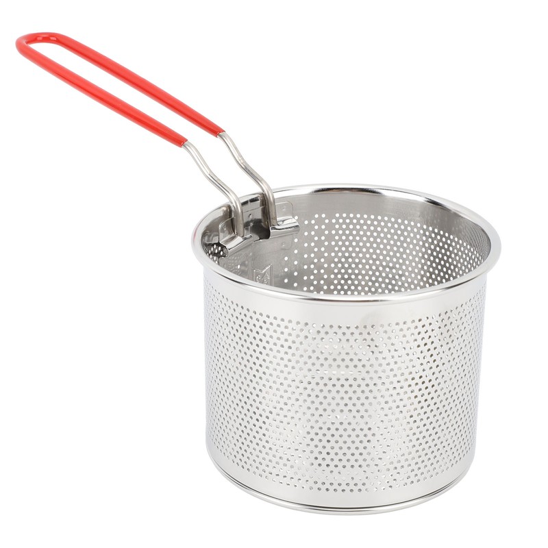 304 Stainless Steel French Fries Basket Multifunctional High Temperature Resistant