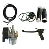 jtfrkope Handlebar Grip Set & Throttle Cable Clutch Cable kit