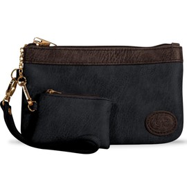 Save the Girls Phone Purses with Crossbody Strap (Raven Black) - Touch Screen Women’s Crossbody Handbags - Phone Purse & Crossbody Bags for Women (Catchy Clutch)