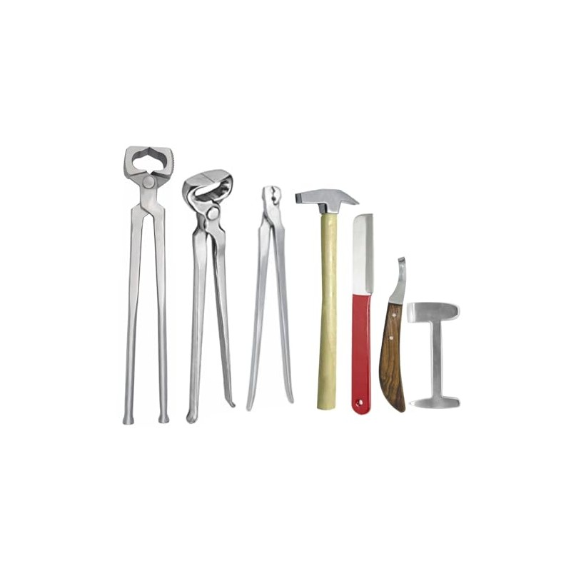 Horse Farrier Tool Kit 8 PCS – Professional Farrier Hoof