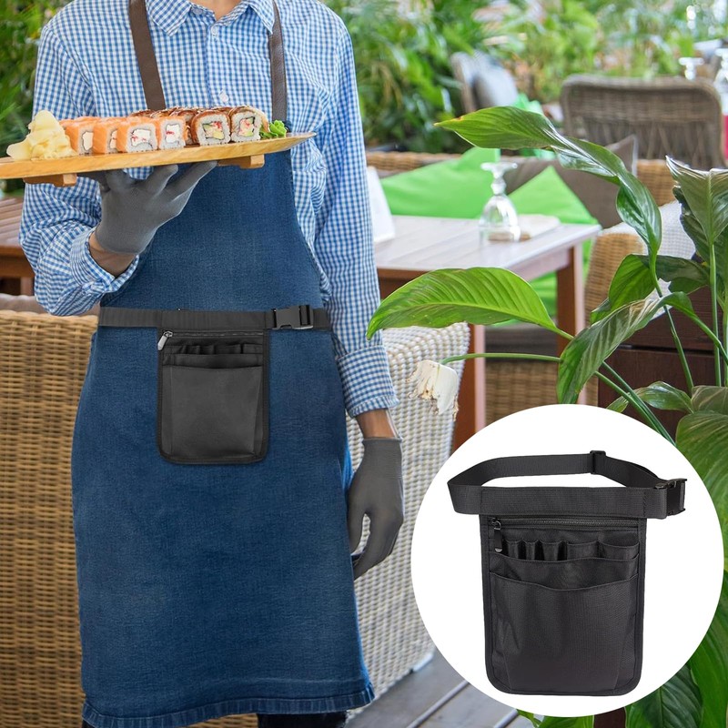 Multi Pocket Nurse Bag, Nurse Fanny Pack Nursing Waist Pouch