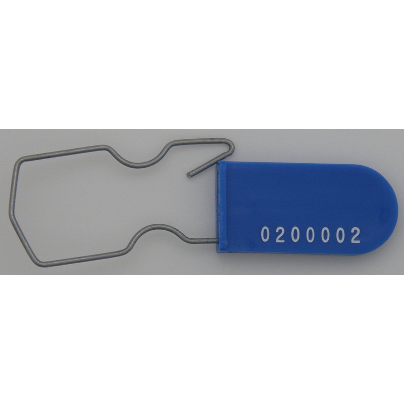 Electric Meter Box Security Seal Wire Padlock Blue Marked Sealed