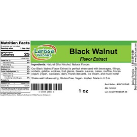 Black Walnut Flavor Extract (1 oz, ZIN: 528893)