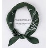 Fosys Bandana, 100% Cotton, Cashew Nut Pattern, 21.7 x 21.7