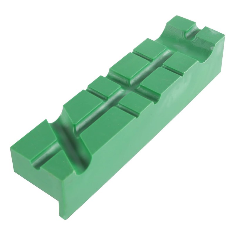 Durlo Magnetic Vise Jaws 5 Inch Magnet U-Grooves Soft Rubber