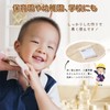 [MOMSMENU] ガーゼハンカチ 赤ちゃん ループ付き 4層 オーガニックコットン100% 20×20cm 名前タグ 5枚セット