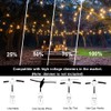 SUFEIMAS Outdoor String Lights LED 150FT with 45 Sockets 48pcs