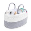Babynma Rope Diaper Caddy - Storage for Baby and Toddler
