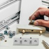 TEHAUX Barn Door Stopper Secure Swing Stopper for Sliding Doors