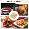 sourcing map 229 Pcs Unbleached Parchment Paper Baking Sheets Squares,