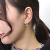 Shinjuku Ginokura Double Dice Charm Stud Earrings 1P for One