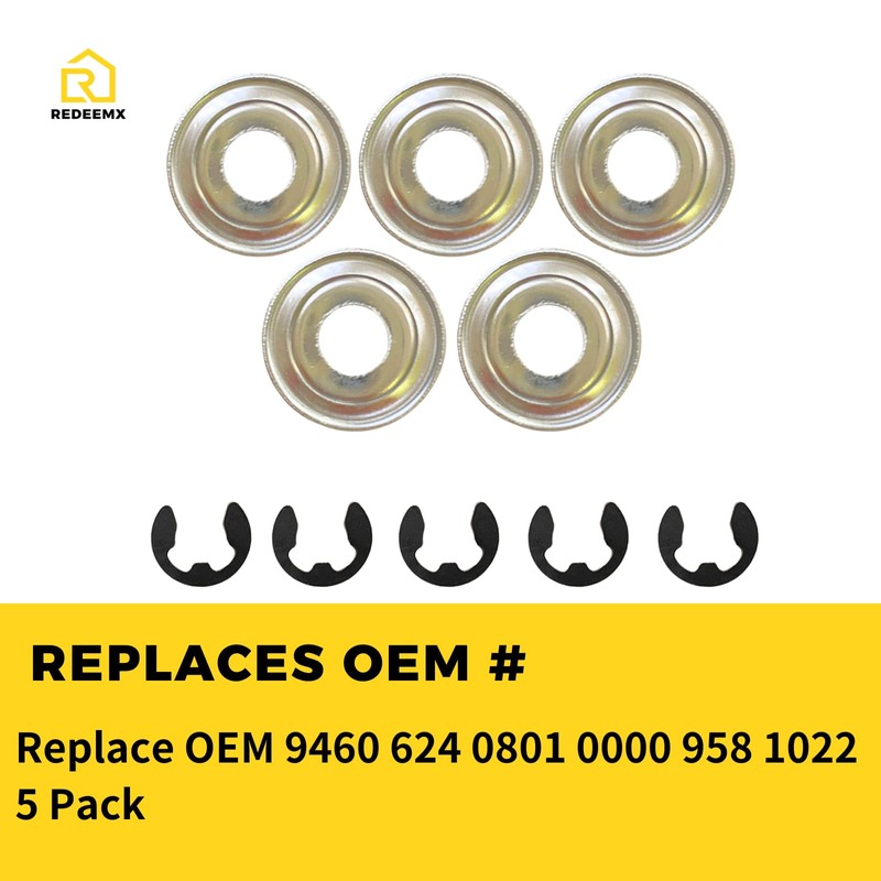 REDEEMX Chainsaw Sprocket Clutch Drum E-Clip 8x1.3 Clutch Washer Kit