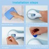 Hsthe Sea Suction Grab Rails for Bathroom Safety Handle Shower