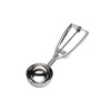 KitchenCraft Mechanical Stainless Steel Cookie / Ice Cream Scoop, 6.2