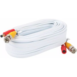 Fite ON 65ft BNC Extension Cord Cable Lead For Lorex LBV2561U Security Camera 1080p HD