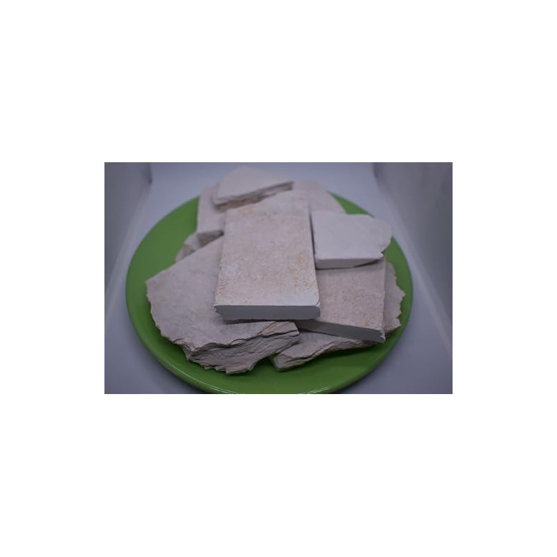 White Slate Shale Stone 200 Grams