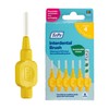 TePe Interdental Brush, Original, Yellow, 0.7mm/ISO 4, 6pcs, efficient cleaning