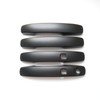 CYAuto Chrome Carbon Fiber Gloss Black Exterior Door Handle Cover