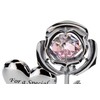Crystocraft Chrome Plated Rose & Heart Ornament (SISTER)