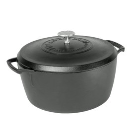 Lodge Cast Iron Blacklock 5 qt. Dutch Oven, Triple Seasoned - 5.5 qt