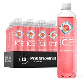 Sparkling Ice, Pink Grapefruit Sparkling Water, with Antioxidants and Vitamins,