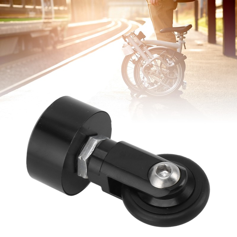 Folding Bike Seatpost Wheel Bicycle Pushing Accessories 412 Universal for