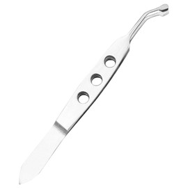 WOONEKY Eyelid Tweezers Compressor Gland Forceps for Women Stainless Steel Beauty Tool