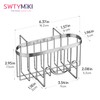 SWTYMIKI Sponge Holder for Kitchen Sink - Movable Kitchen Caddy