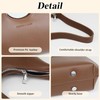 MultiValue Shoulder Bag, Fashion Underarm Purses with Zipper Large Capacity