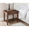 Steve Silver Company Crestline End, Rustic Styling, Ample Storage, Durable