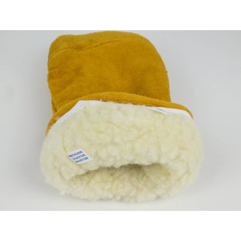 Chichester Inc Men's Suede Chopper Mitts (Small, Tan)