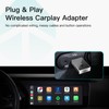 RAINDROPS Mini Wireless CarPlay Adapter for Carplay & Android Auto,2-in-1