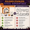 Halloween Cookie Cutters Set, 12 Pack Stainless Steel for Halloween