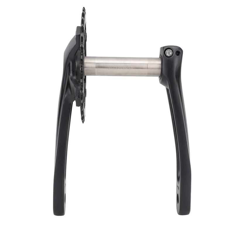 Bike Crank Arm Set Hollow Integrated Single Disc Aluminum Alloy