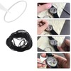 950pcs 0.6mm O Ring Set Sealing Rings Watch Rubber Seals