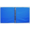 Royal Blue 3 Ring 1" View Binder 8.5 X 11