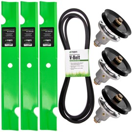 8TEN Blade Spindle Belt Deck Kit for Exmark Lazer Z HP 52-Inch 103-1184 1-653368