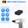 XNJ Mini Camera, 4K HD WiFi Surveillance Camera with Night