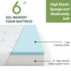 BestMassage 6 in Gel Memory Foam Mattress Mattresses for Cool