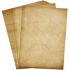 48 Pack Antique Vintage Stationary Paper, 8.5"x 11" Parchment Paper