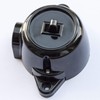 Switch Surface-Mounted On/Off Switch Insert, 10 A/250 V, IP20 Black