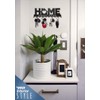 SirHoldeer Key Holder Modern, Home Sweet Home, Key Holder Wall,