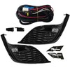 Silscvtt 1 Pair Front Fog Light Assembly Replacement for Camry