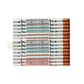 Islamic Gifts 123 Ramadan Pencils[ 24 Pack] Ramadan Kids Favors Ramadan Mubarak Ramadan Toy Ramadan Decoration Eid Gift Muslim Kids Gifts