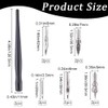 GORGECRAFT 2 Sets Plastic Dip Pen Black Masking Fluid Drawing
