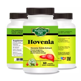Nature's Opt Hovenia Dulcis Extract, Helps Pre and Post Drinking Recover, Relieve Hangovers